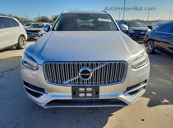 YV4A22PL6G1017199 2016 VOLVO XC90 Серебряный Вид спереди