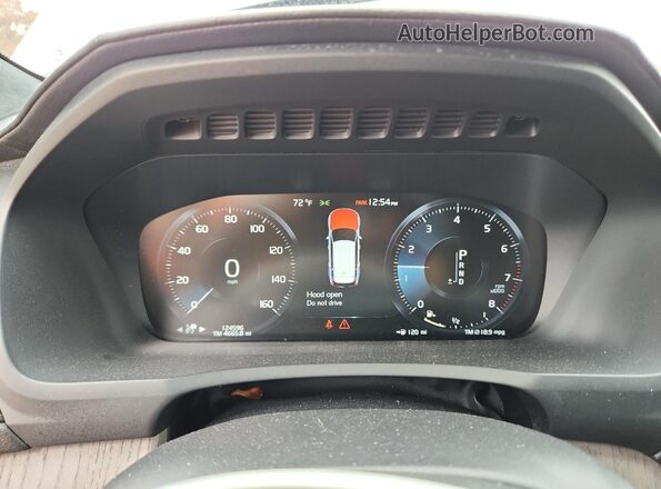 YV4A22PLXM1682182 2021 VOLVO XC90 Silver Սարքավորումների վահանակի տեսք