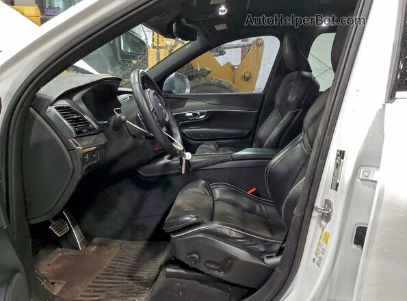 YV4A22PM4K1497969 2019 VOLVO XC90 Белый Вид салона спереди