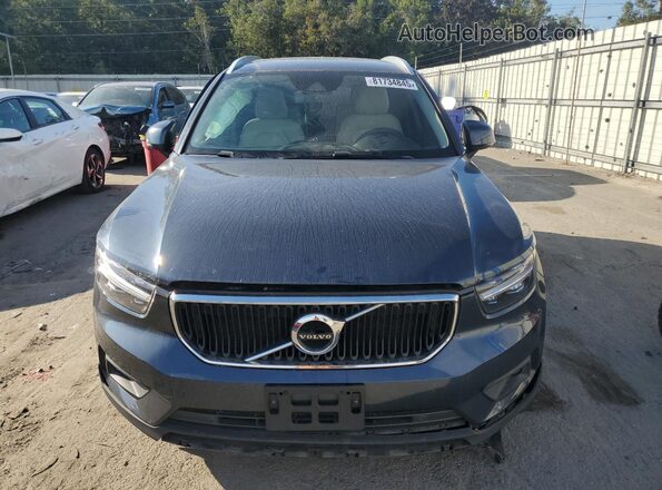 YV4AC2HK4M2604185 2021 VOLVO XC40 Blue წინა ხედი