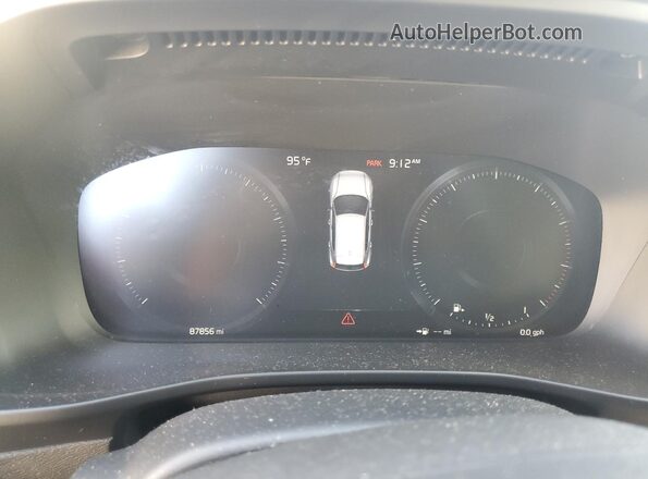 YV4AC2HK4M2604185 2021 VOLVO XC40 Blue ხელსაწყოთა პანელის ხედი