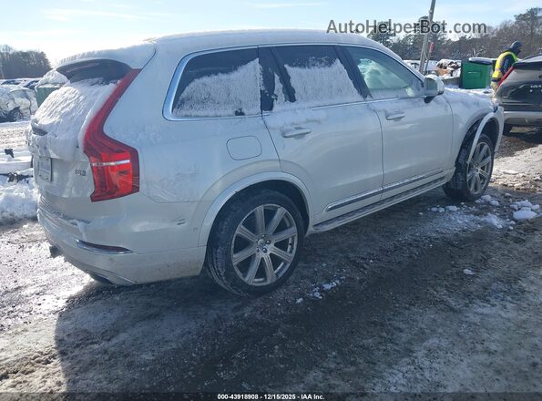 YV4BC0PL6H1130965 2017 VOLVO XC90 HYBRID Белый Задняя правая четверть