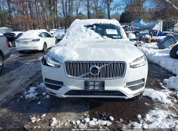 YV4BC0PL6H1130965 2017 VOLVO XC90 HYBRID Белый Вид щитка приборов