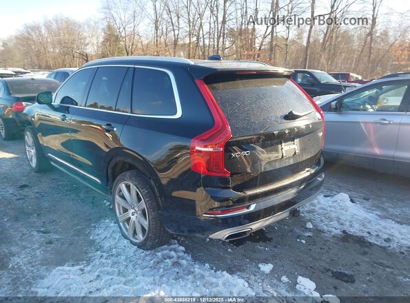 YV4BC0PL6H1181155 2017 VOLVO XC90 HYBRID Black Задня ліва чверть