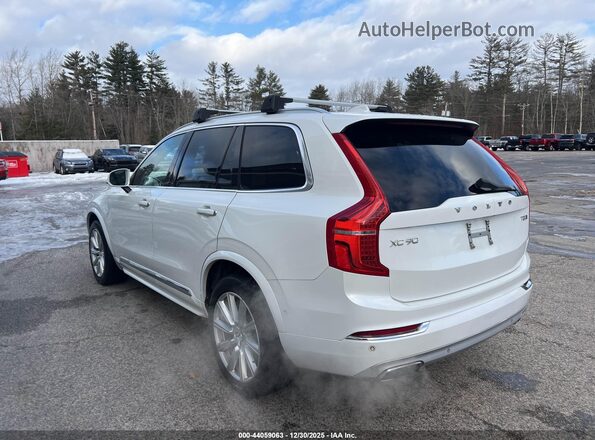 YV4BC0PL8H1109373 2017 VOLVO XC90 HYBRID White Задня ліва чверть