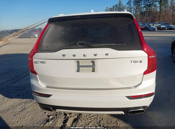 YV4BC0PM1H1150078 2017 VOLVO XC90 HYBRID White 