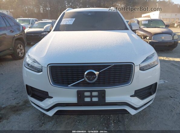 YV4BC0PM1H1150078 2017 VOLVO XC90 HYBRID White Вид щитка приладів