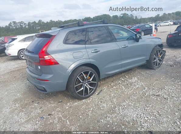YV4BK0DP7N1941339 2022 VOLVO XC60 RECHARGE PLUG-IN HYBRID Gray Tył prawy