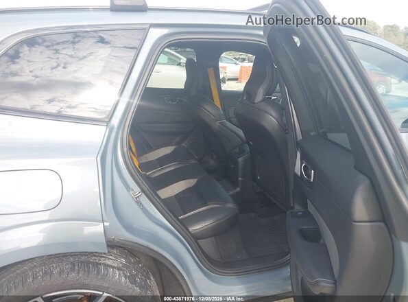 YV4BK0DP7N1941339 2022 VOLVO XC60 RECHARGE PLUG-IN HYBRID Gray Widok naklejki z numerem VIN