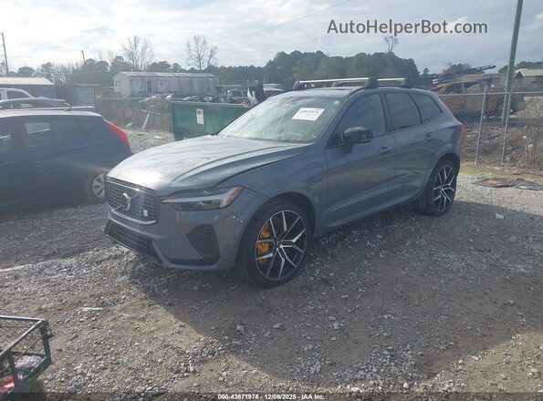 YV4BK0DP7N1941339 2022 VOLVO XC60 RECHARGE PLUG-IN HYBRID Gray Przód lewy