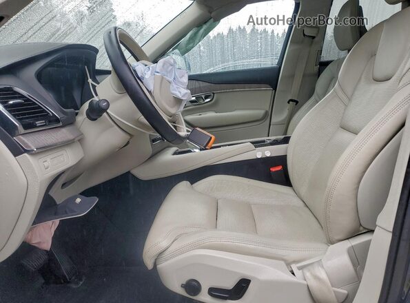 YV4BR00L3M1731060 2021 VOLVO XC90 Blue Սալոնի դիմացի տեսք