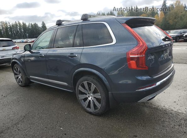 YV4BR00L3M1731060 2021 VOLVO XC90 Blue Հետևի ձախ