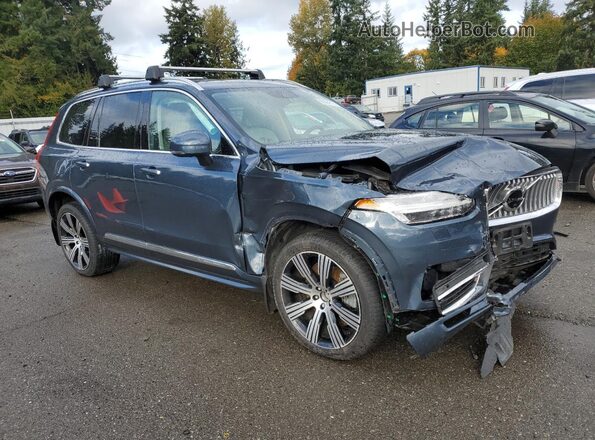 YV4BR00L3M1731060 2021 VOLVO XC90 Blue Առջևի աջ
