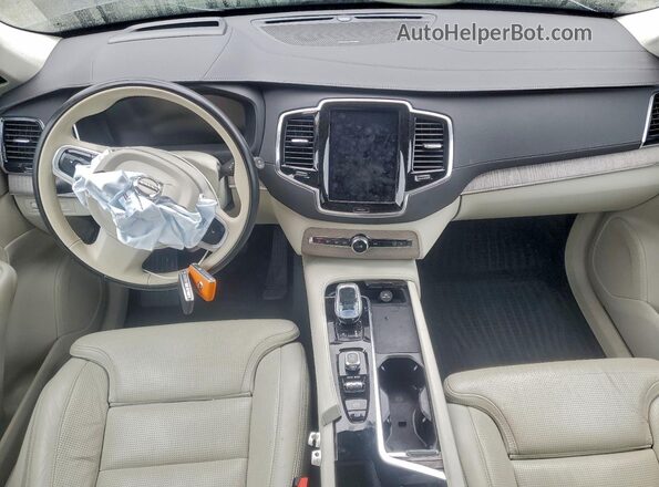 YV4BR00L3M1731060 2021 VOLVO XC90 Blue Առջևի վահանակի տեսք