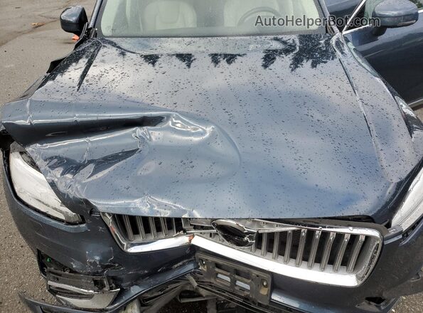 YV4BR00L3M1731060 2021 VOLVO XC90 Blue Շարժիչի բաժամունքի տեսք