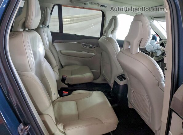 YV4BR00L7N1793997 2022 VOLVO XC90 Синий Вид задней части салона