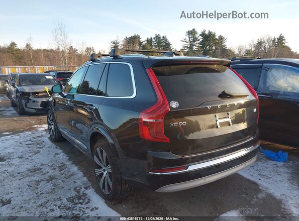 YV4BR0CL8N1821141 2022 VOLVO XC90 RECHARGE PLUG-IN HYBRID Black Tył lewy