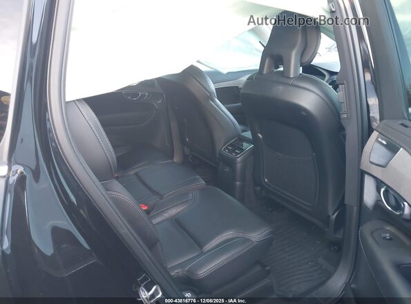 YV4BR0CL8N1821141 2022 VOLVO XC90 RECHARGE PLUG-IN HYBRID Black Widok naklejki z numerem VIN