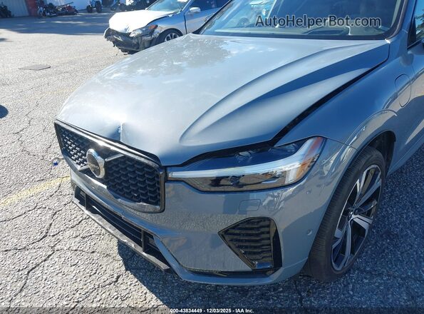 YV4BR0DM3N1965512 2022 VOLVO XC60 RECHARGE PLUG-IN HYBRID Gray Vista frontal