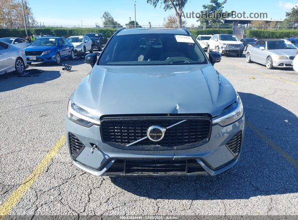 YV4BR0DM3N1965512 2022 VOLVO XC60 RECHARGE PLUG-IN HYBRID Gray Vista del cuadro de instrumentos