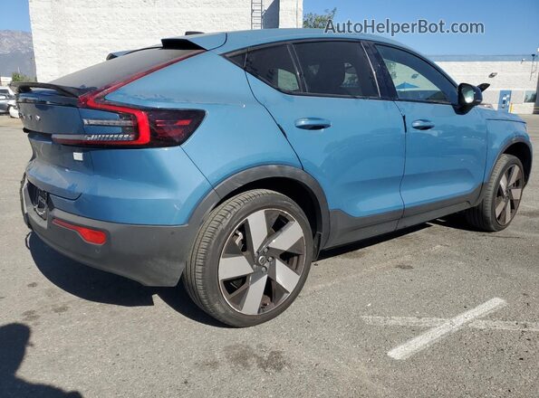 YV4ED3GM2P2031458 2023 VOLVO C40 Blue Trasero derecho