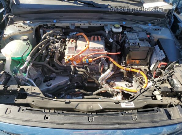YV4ED3GM2P2031458 2023 VOLVO C40 Blue Vista interior trasera