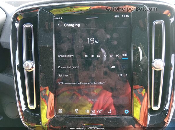 YV4ED3GM8P2063394 2023 VOLVO C40 RECHARGE PURE ELECTRIC Black 