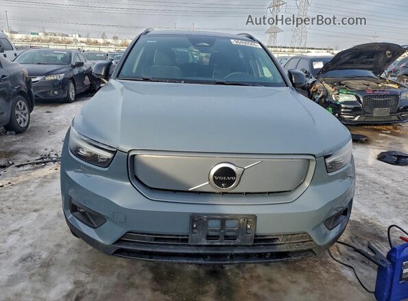 YV4ED3UR8M2534150 2021 VOLVO XC40 Серый Вид спереди