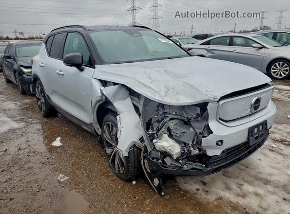 YV4ED3URXM2449519 2021 VOLVO XC40 Серый 