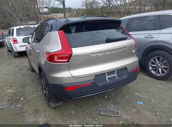 YV4ED3UW2P2070931 2023 VOLVO XC40 RECHARGE PURE ELECTRIC Beige Tył lewy