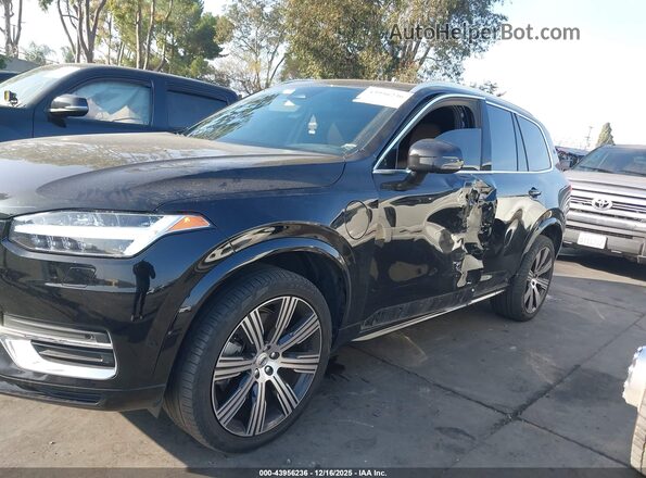 YV4H60CE2R1172589 2024 VOLVO XC90 RECHARGE PLUG-IN HYBRID Black სალონის 360-გრადუსიანი ხედი