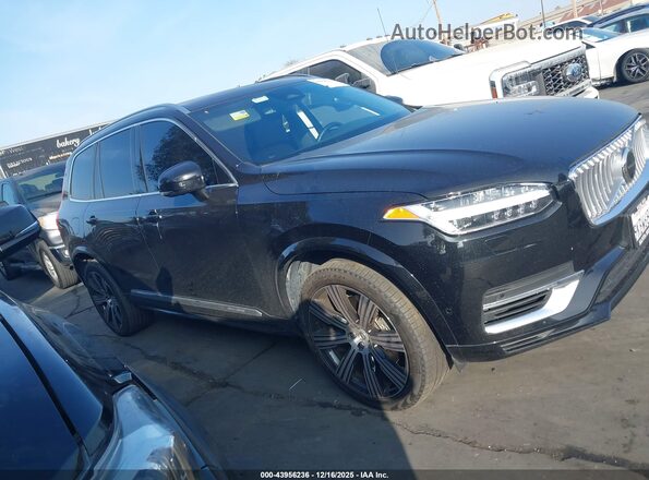 YV4H60CE2R1172589 2024 VOLVO XC90 RECHARGE PLUG-IN HYBRID Black უკანა სალონის ხედი