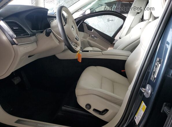 YV4H60CE9R1223912 2024 VOLVO XC90 Blue Widok wnętrza z przodu