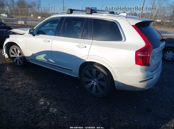 YV4H60CL2N1847169 2022 VOLVO XC90 RECHARGE PLUG-IN HYBRID White Tył lewy