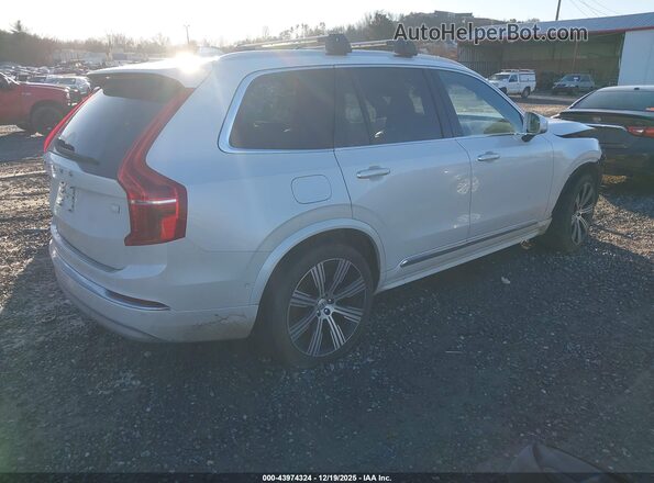 YV4H60CL2N1847169 2022 VOLVO XC90 RECHARGE PLUG-IN HYBRID White Tył prawy
