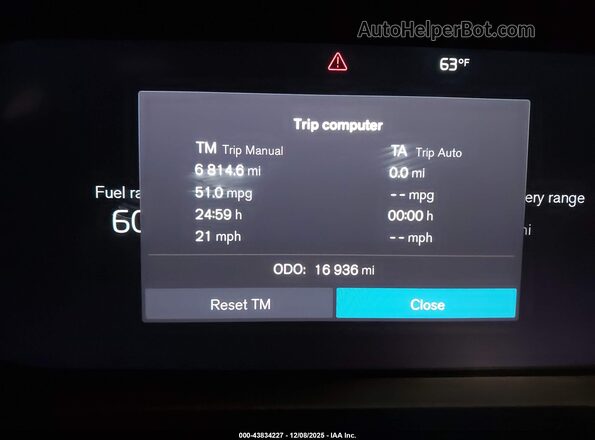 YV4H60DL8R1831532 2024 VOLVO XC60 RECHARGE PLUG-IN HYBRID Silver Вид задніх сидінь