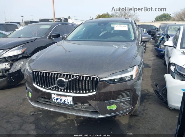 YV4H60DV1P1226136 2023 VOLVO XC60 RECHARGE PLUG-IN HYBRID Brown Вид щитка приладів