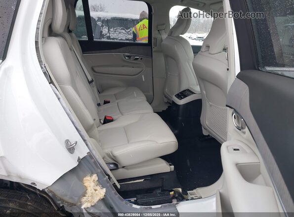YV4H60PE6S1292458 2025 VOLVO XC90 PLUG-IN HYBRID Белый Вид наклейки с VIN-кодом
