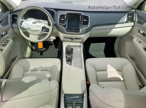 YV4H60PEXS1302327 2025 VOLVO XC90 Cream Առջևի վահանակի տեսք