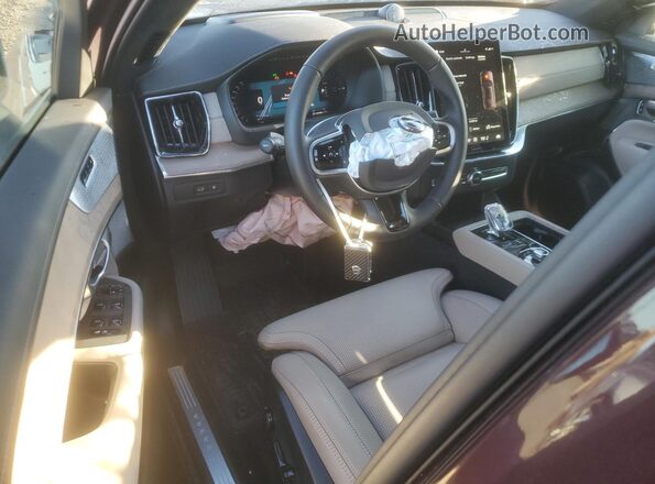 YV4H60PM2T1434071 2026 VOLVO XC90 Brown Dashboard view