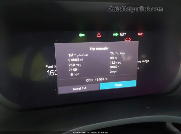YV4H60RC2S1074772 2025 VOLVO XC60 PLUG-IN HYBRID Dark Blue Вид задніх сидінь