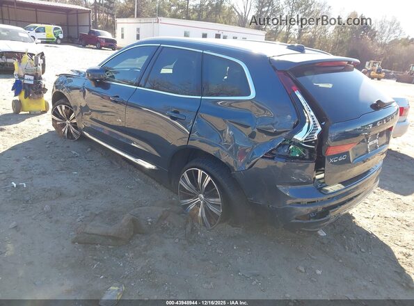 YV4L12DN4P1254968 2023 VOLVO XC60 Blue Trasero izquierdo