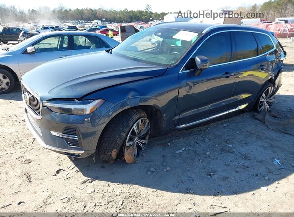 YV4L12DN4P1254968 2023 VOLVO XC60 Blue Vista tres cuartos delantera izquierda