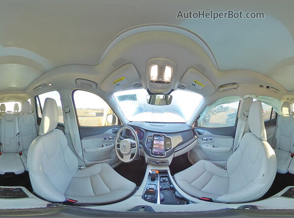 YV4L12PN2P1983546 2023 VOLVO XC90 Серый Панорамный вид салона 360°