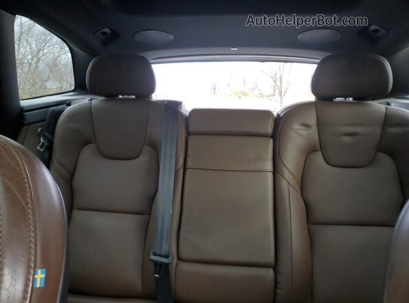 YV4L12RLXN1901619 2022 VOLVO XC60 Blue უკანა სავარძლების ხედი