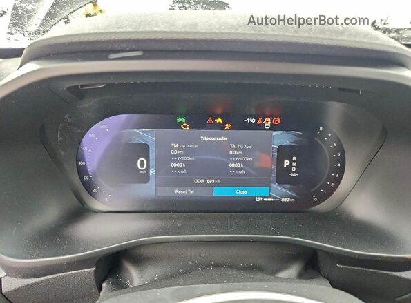 YV4L12UK2T2697761 2026 VOLVO XC40 Black Вид щитка приладів