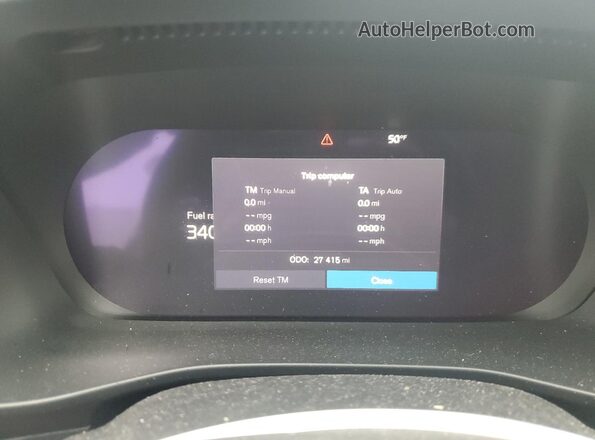 YV4L12UW9P2062304 2023 VOLVO XC40 Серый Вид щитка приборов