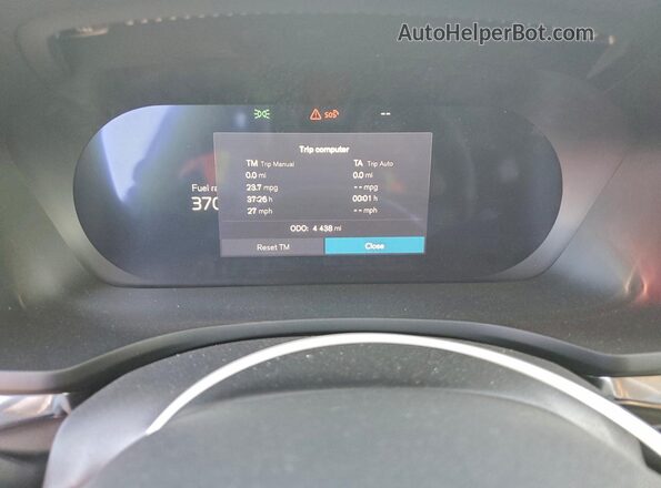 YV4L12WKXS2150118 2025 VOLVO V60 Серый Вид щитка приборов