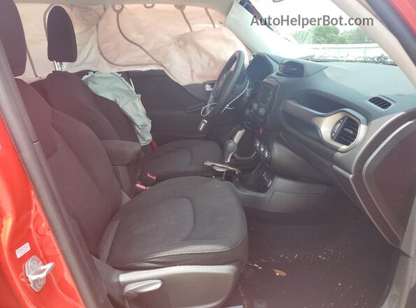 ZACCJAAT9GPD50370 2016 JEEP RENEGADE Red Front interior view