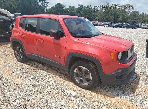 ZACCJAAT9GPD50370 2016 JEEP RENEGADE Red Front right